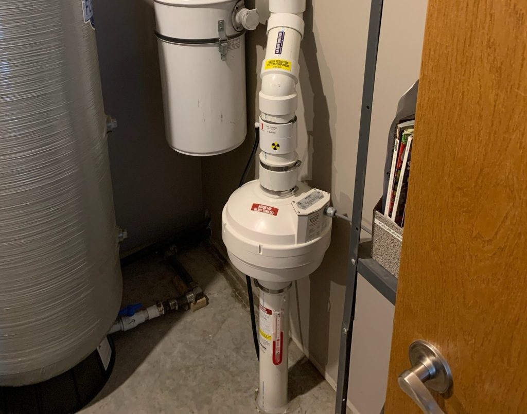 radon mitigation system