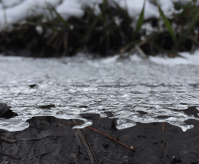 ice on ground